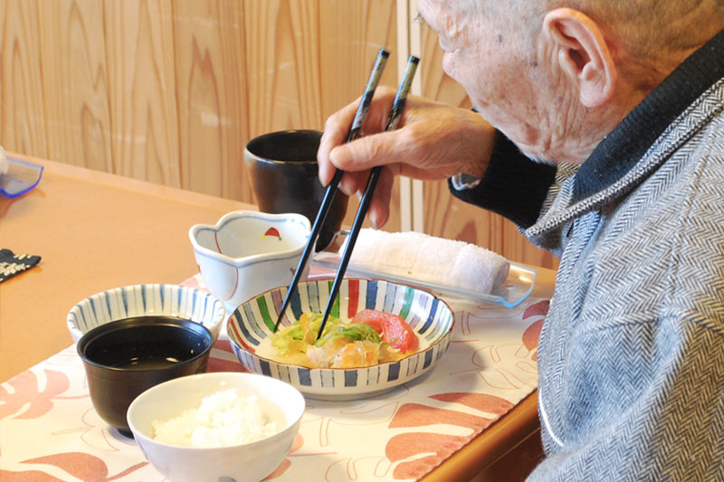 盛り付け例